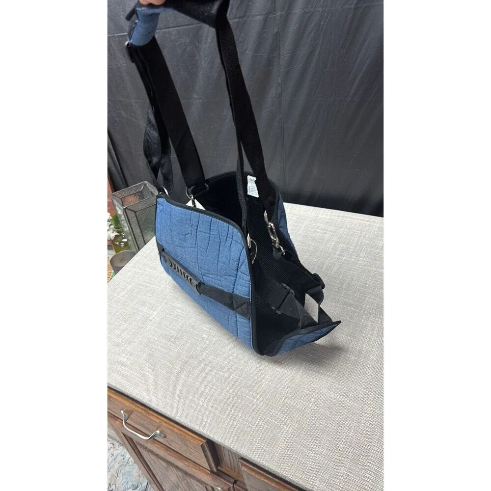 Coodeo Dog Lift Harness for Senior Dogs - Blue Denim Style - Size Large
